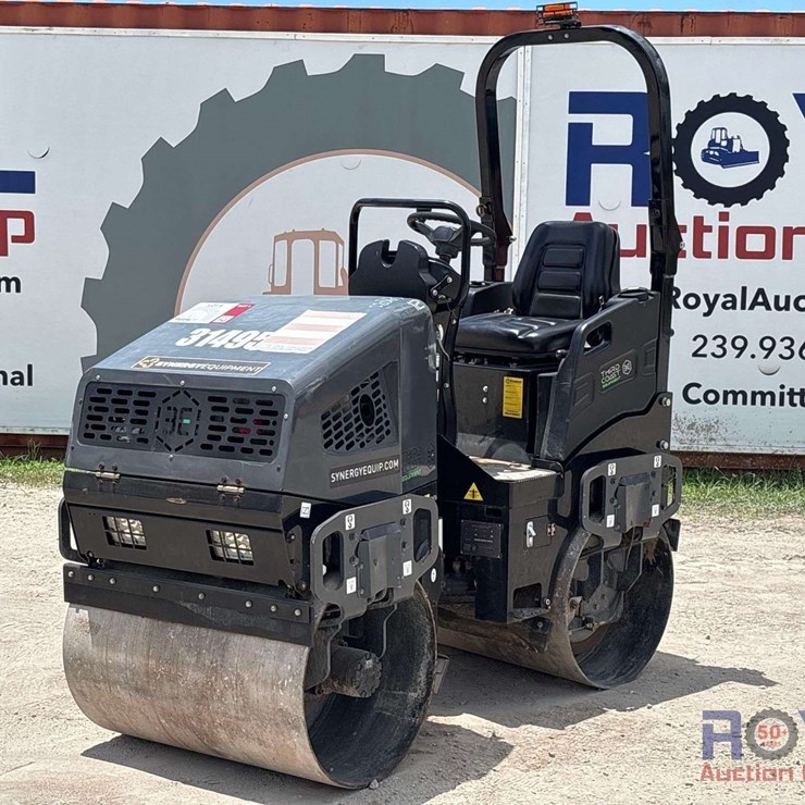 2023 Third Coast Equipment RA12H Vibratory Articulating Tandem Smooth Drum Roller