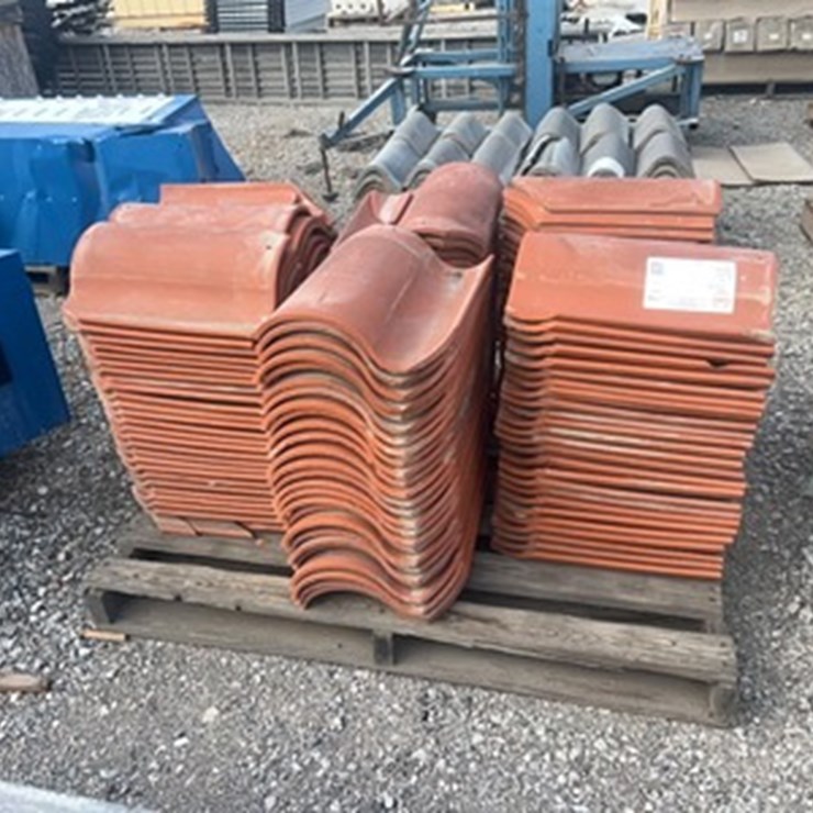 LOT#--CLAY ROOF TILES