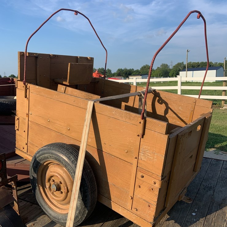 42” x 54” wood box trailer