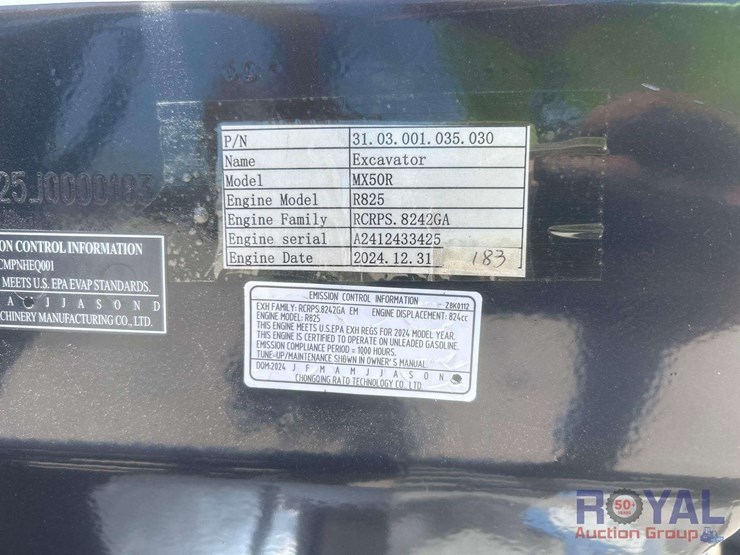 unused-2025-cfg-industrial-mx50r-mini-excavator-image-5