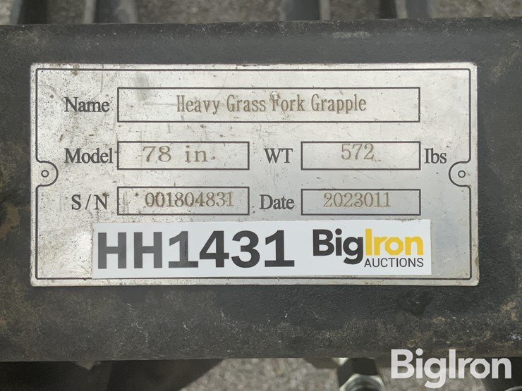 2023-78"-heavy-grass-fork-grapple-skid-steer-bucket-image-18