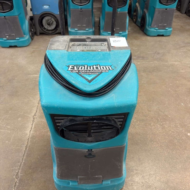 Drieaz Dehumidifier Console Model # F292-SM Total Hours 978