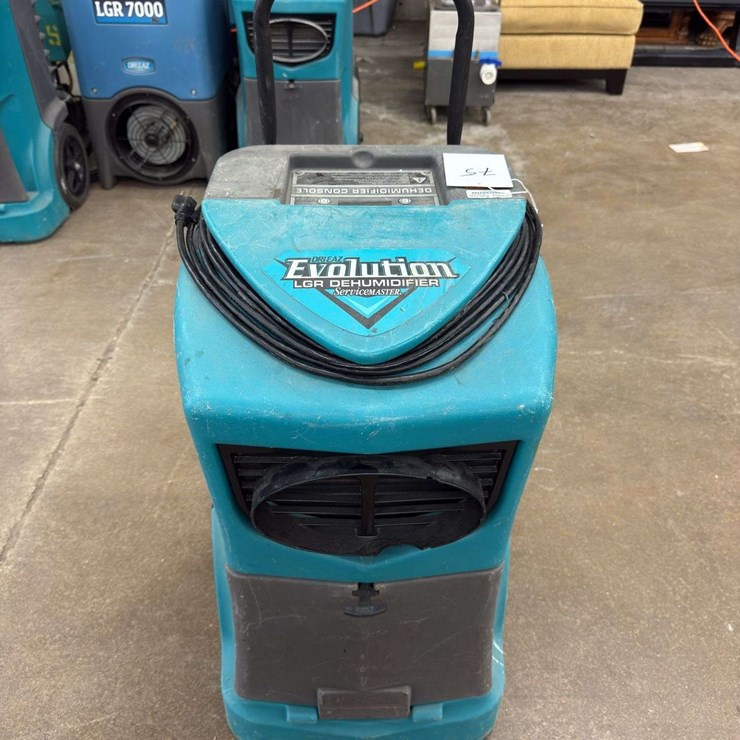 Drieaz Dehumidifier Console Model # F292-SM Total Hours 3993
