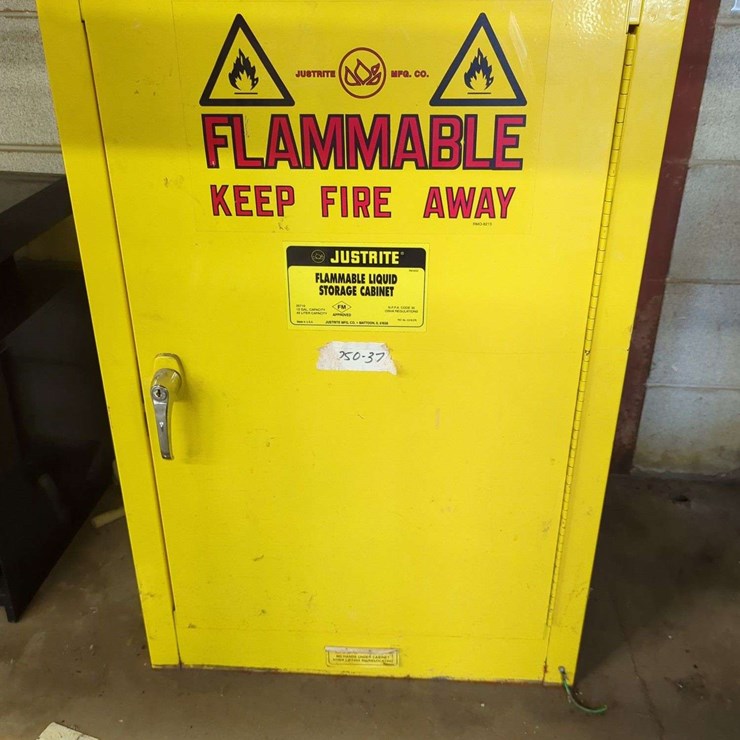 Justrite Fire Cabinet - 35" x 23" x 18"