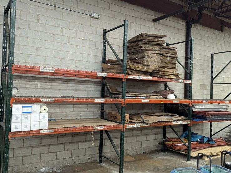 (4)-8-ft-sections-large-heavy-duty-pallet-racking-12-ft-tall-x-8-ft-sections-image-1