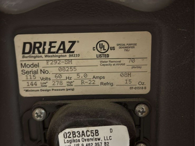 drieaz-dehumidifier-console-model-#-f292-sm-total-hours-5577-image-4