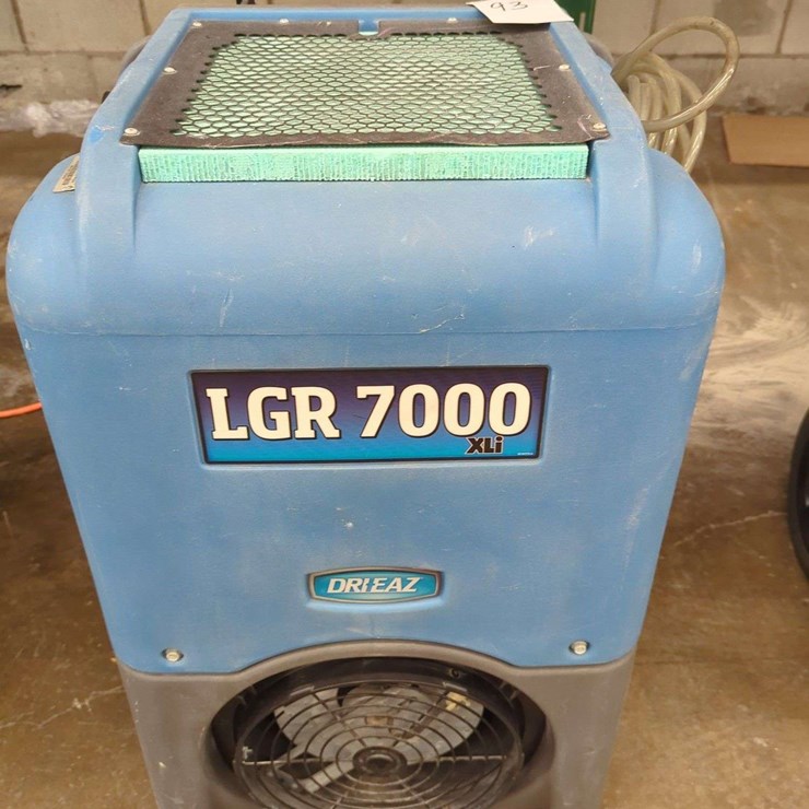 Dri-Eaz LGR 7000XLi Dehumidifier (F412) - 4392 Hrs