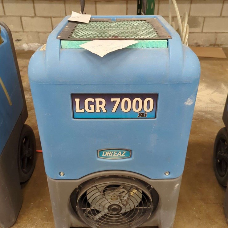 Dri-Eaz LGR 7000XLi Dehumidifier (F412) ** Pump Not Working - 2260.4 hrs