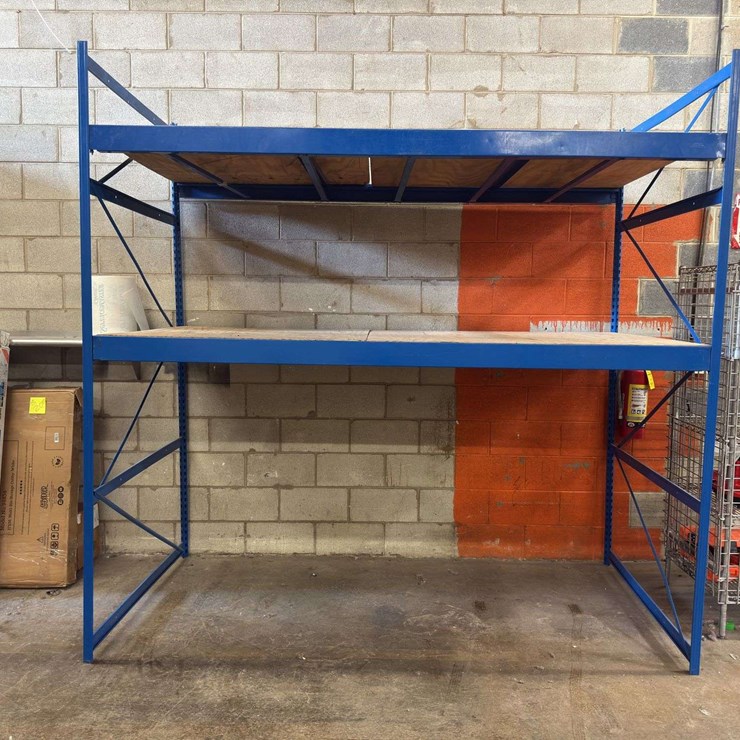 Adjustable Racking, 98” W x 48” D x 96” T