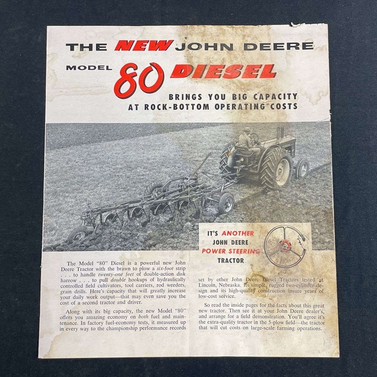 1955 JOHN DEERE 80
