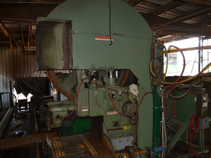 mcdonough-model-84m-rh-band-head-rig-w/-slat-bed-off-bearer-w/-air-strain-w/-hydrualic-hood-double-column-sn#84m-140sd-image-4
