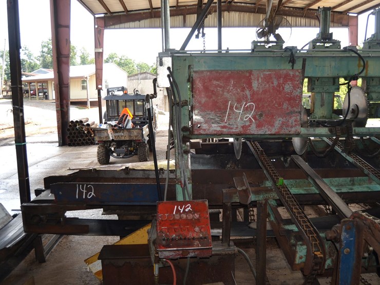 corley-16'-drop-saw-trimmer-w/-22"-saws-w/-10hp-motors-w/-block-conveyor-w/-drive-image-2