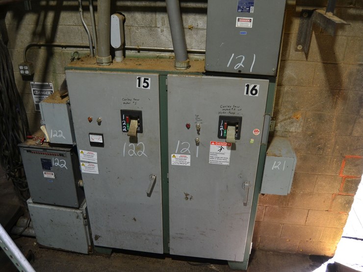 westinghouse-250hp-reduced-voltage-starter-w/-capacitor-w/-disconnect-starter-for-gang-edger-image-1