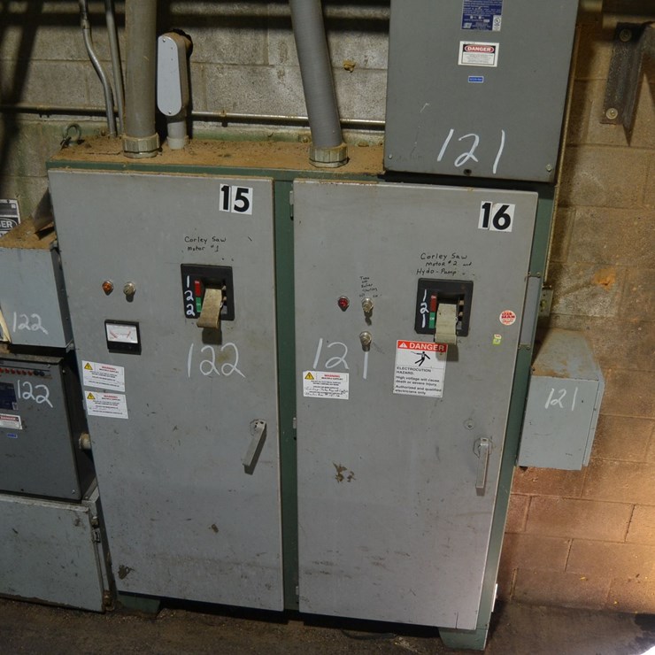 WESTINGHOUSE 250HP REDUCED VOLTAGE STARTER W/ CAPACITOR W/ DISCONNECT STARTER FOR GANG EDGER