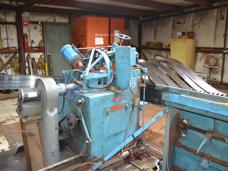 armstrong-#4-rh-band-saw-sharpener-w/-clamp-&-stands-w/-blower-sn#15507-image-4