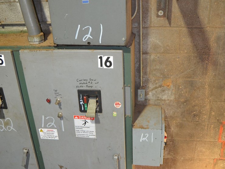 westinghouse-250hp-reduced-voltage-starter-w/-capacitor-w/-disconnect-starter-for-gang-edger-image-1