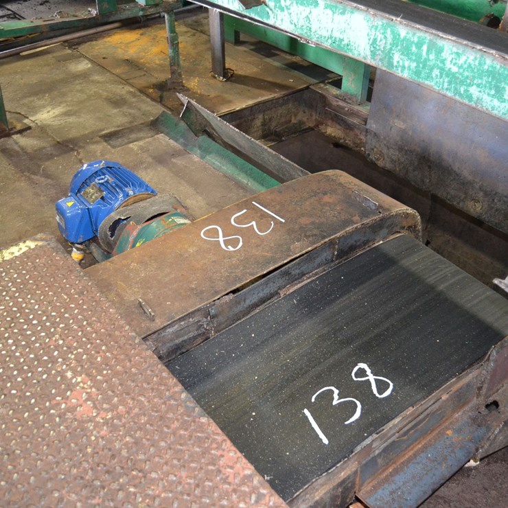 20"X40' BELT CONVEYOR W/ DRIVE COMING FROM TRIMMER