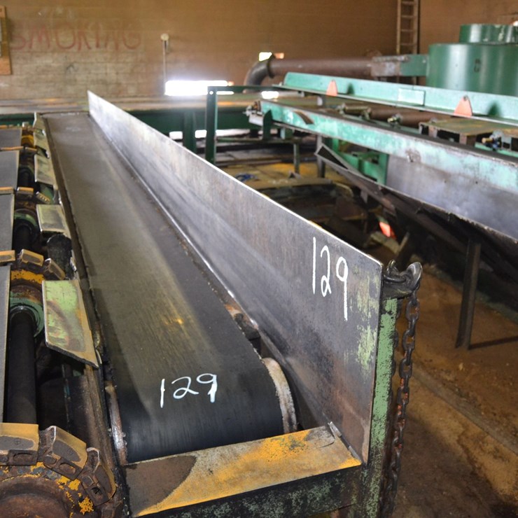 CORLEY 16"X19' BELT TRANSFER W/ HYDRAULIC DRIVE
