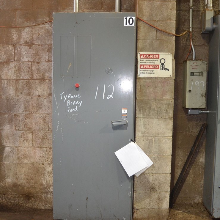 CUTLER HAMMER 100HP REDUCED VOLTAGE STARTER STARTS THE TYRONE BERRY FEED