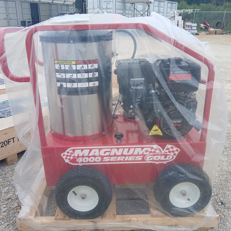 #21940 • 2025 Magnum 4000 Series Gold HOT Pressure Washer