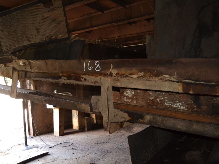 12"x30'-incline-waste-conveyor-w/-steel-drags-w/-drive-image-1