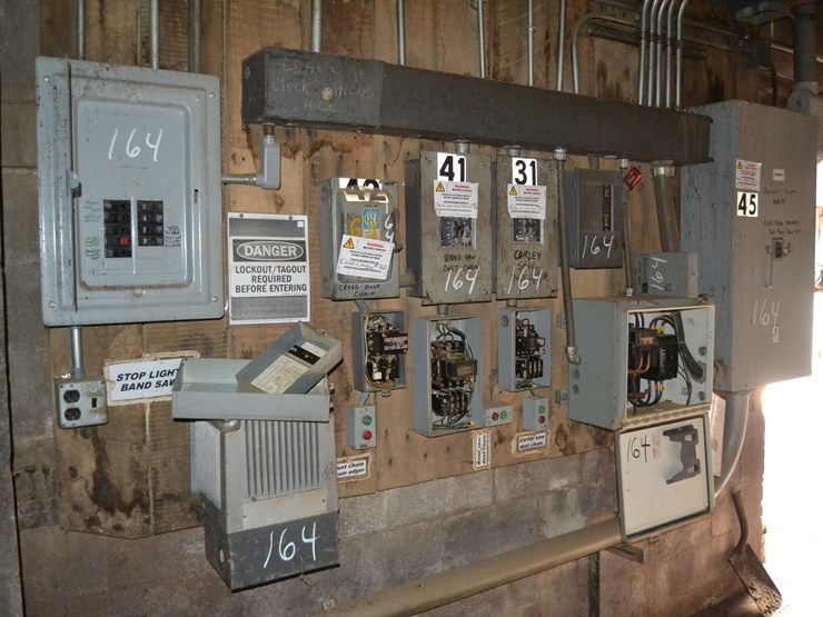 electrical-panel-consist-of:-1-size-3-starter-w/-1-size-2-starter-w/-1-size-1-starter-w/-1-size-0-starter-w/-400-amp-disconnect-w/-4-30amp-disconnect-w/-transformers-w/-panel-board-image-2