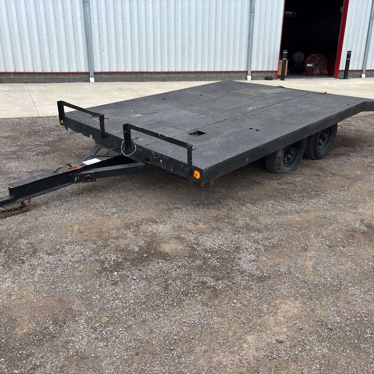Homemade 14' Tandem Axle Equipment Trailer