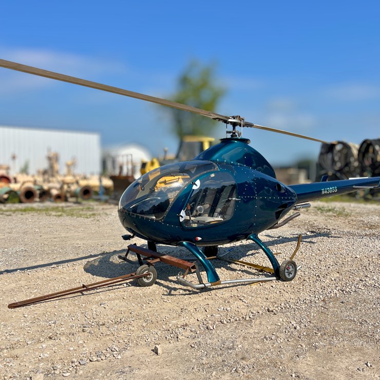 #2 • ROTORWAY EXEC 162F HELICOPTER WITH CUSTOM ENCLOSED TRAILER