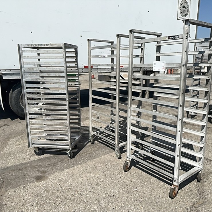 LOT#- - CRES COR SHEET PAN RACKS