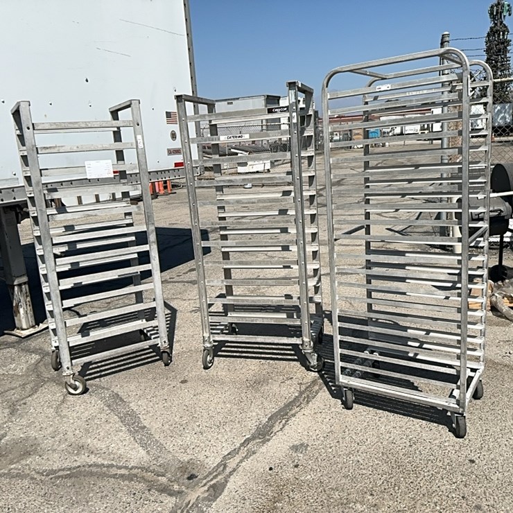 LOT#- - CRES COR SHEET PAN RACKS