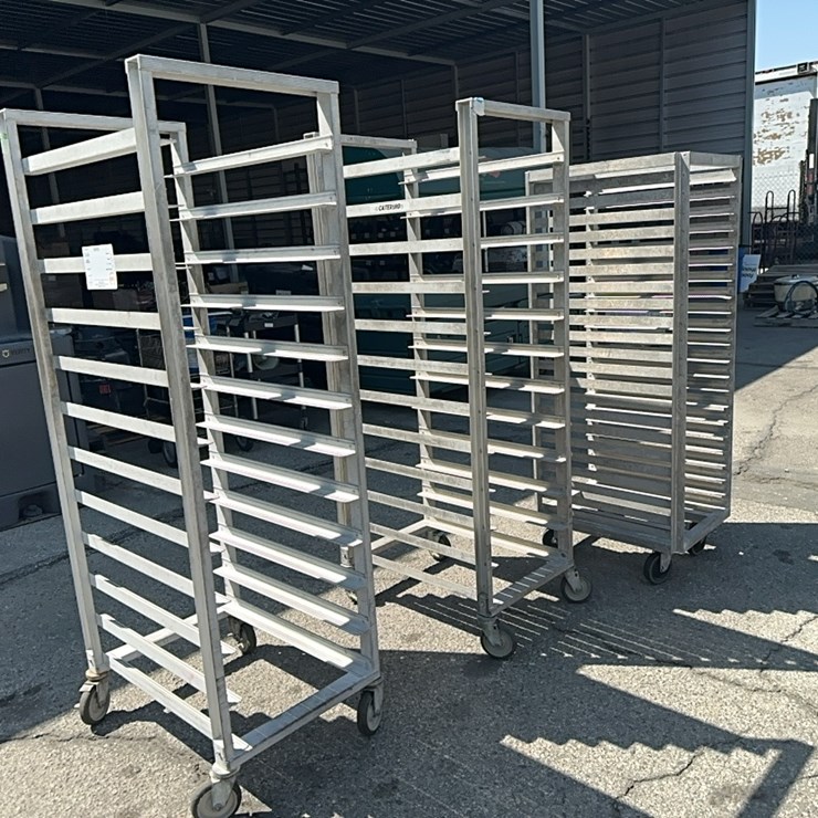 LOT#- - CRES COR SHEET PAN RACKS