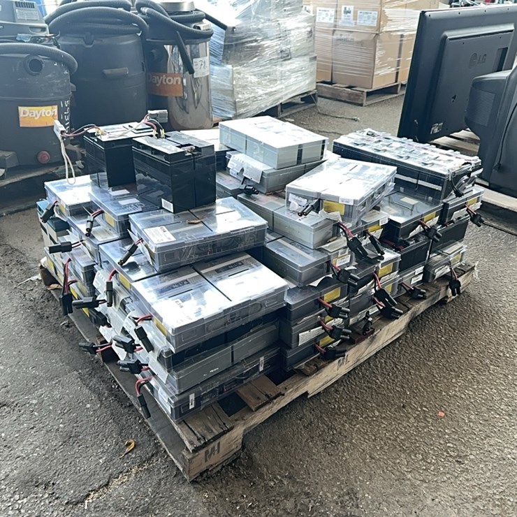 LOT#- - PALLET OF EATON BATTERY PACK