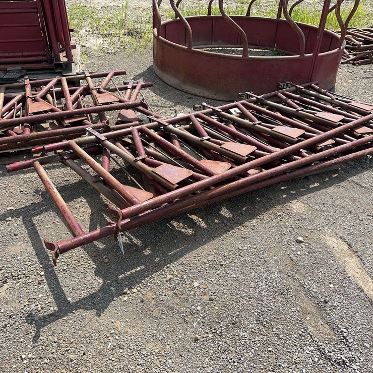 Pallet of (3) Cattle Headlocks