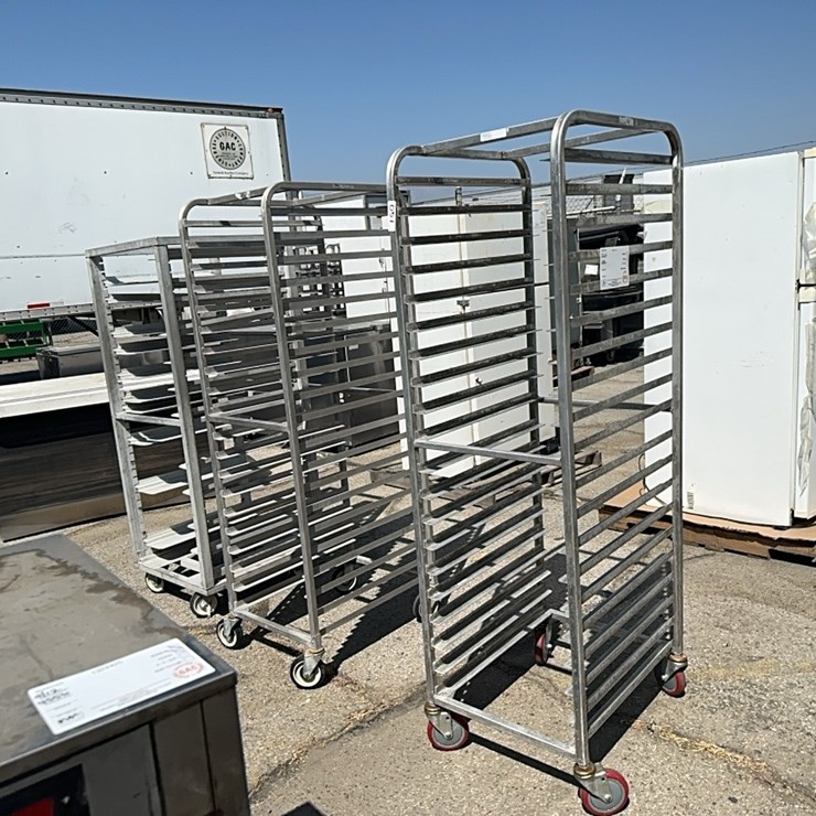 LOT#- - CRES COR SHEET PAN RACKS