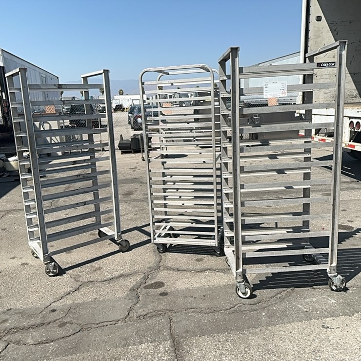 LOT#- -CRES COR SHEET PAN RACKS