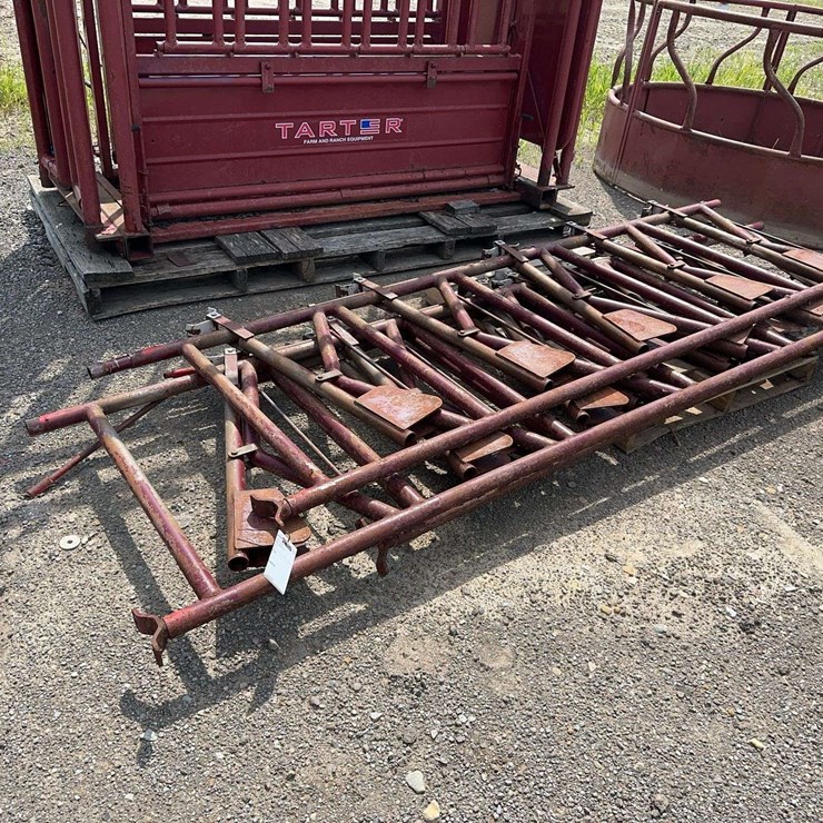 Pallet of (3) Cattle Headlocks