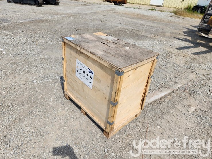 unused-2025-tpm-(10-of)-attachments,-(5)-bucket-teeth-set-c/w-bolts,-8"-bucket,-24"-bucket,-32"-bucket,-quick-hitch,-ripper,-grabber,-rake,-8"-auger,-12"-auger-rod,-c/w-1”-diameter-pin-to-suit-mini-excavator-image-1