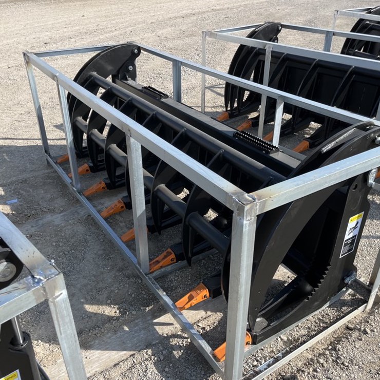 Unused 2025 78" Heavy Grass Fork Grapple to suit Skidsteer