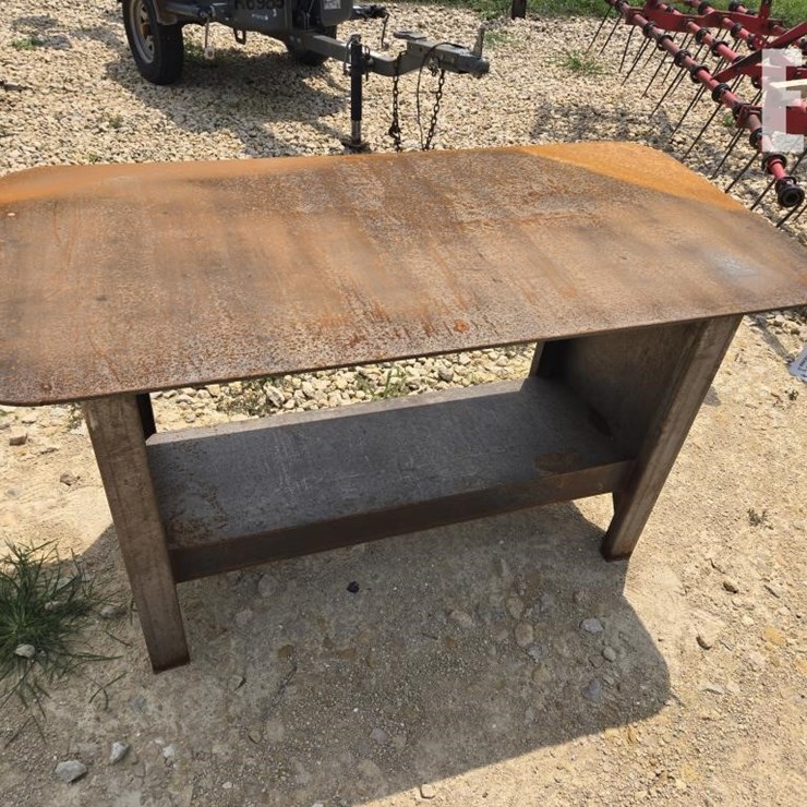NEW 30 X 57 STEEL WELDING TABLE