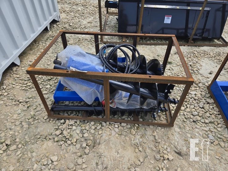 new-mower-king-skid-steer-auger-w/-3-bits-image-1