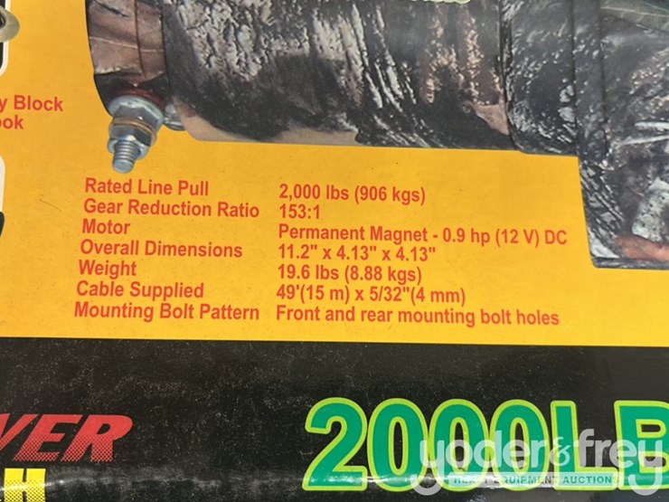 2000#-atv-winch-heavy-duty,-metal-gears,-no-plastic-image-6
