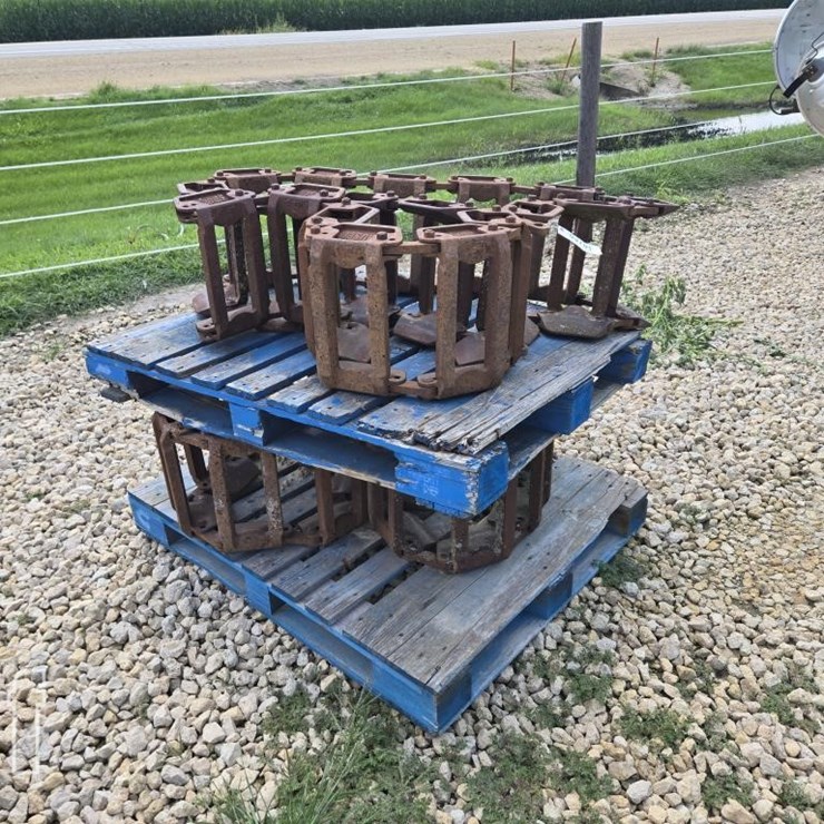 PAIR STEEL TRACKS FOR SKID STEER