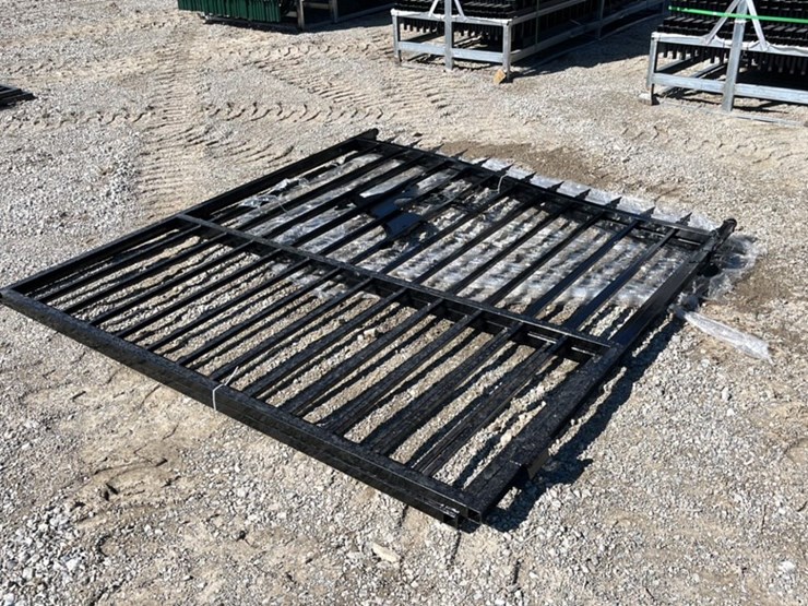 unused-2025-sklp-14'-bi-parting-wrought-iron-gate-image-1