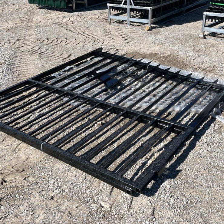 Unused 2025 SKLP 14' Bi-Parting Wrought Iron Gate