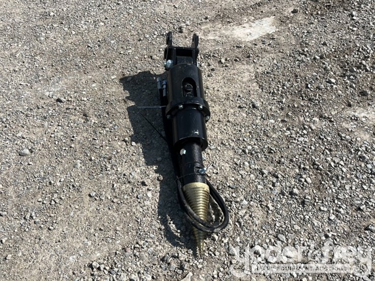 unused-2025-miva-hydraulic-wood-drill,-c/w-hoses,-1''-pin-diameter-to-suit-mini-excavator-image-10