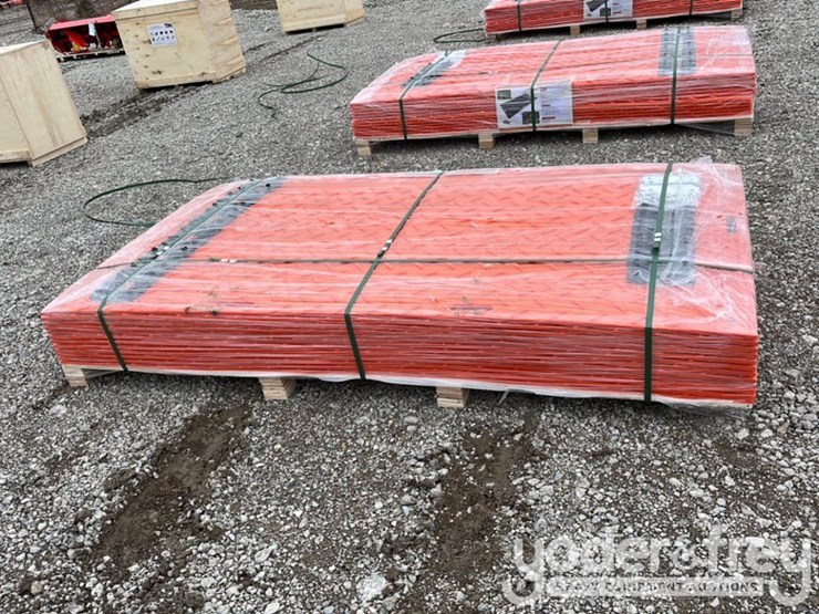 unused-2025-tpm-8'-x-4'-ground-protection-mats,1/2”-thick,-raw-hdpe,-dual-sided-diamond-plate-tread-(12-of)-image-4