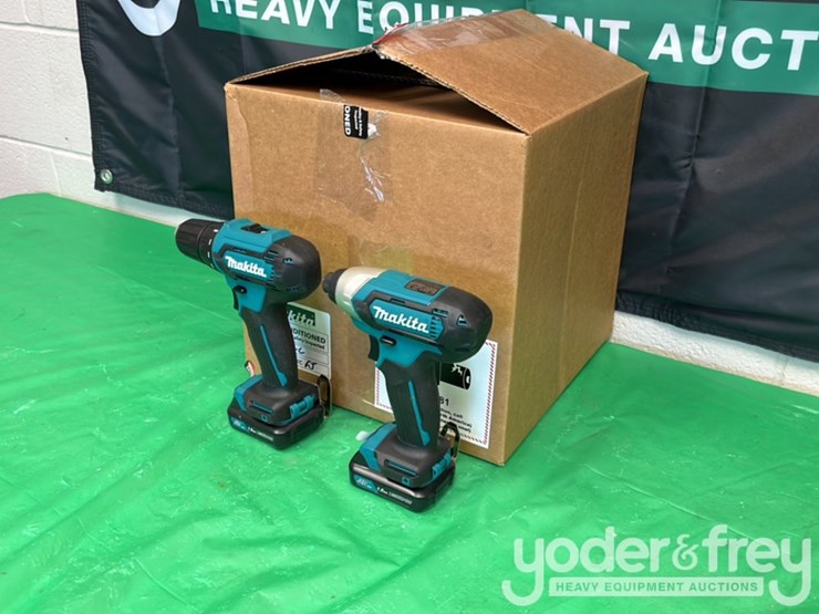 makita-12v-2pcs-kit,-driver,-drill-impact-driver,-ct232-(1yr-factory-warranty)-image-1