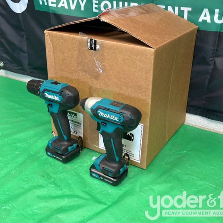 Makita 12V 2pcs Kit, Driver, Drill Impact Driver, CT232 (1Yr Factory Warranty)
