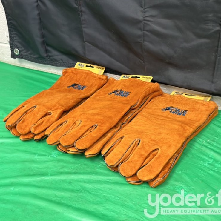 Blue Hawk Welding Gloves (3 pair per box)