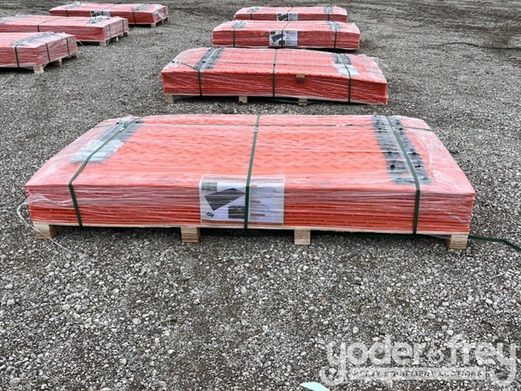 unused-2025-tpm-8'-x-4'-ground-protection-mats,1/2”-thick,-raw-hdpe,-dual-sided-diamond-plate-tread-(12-of)-image-2